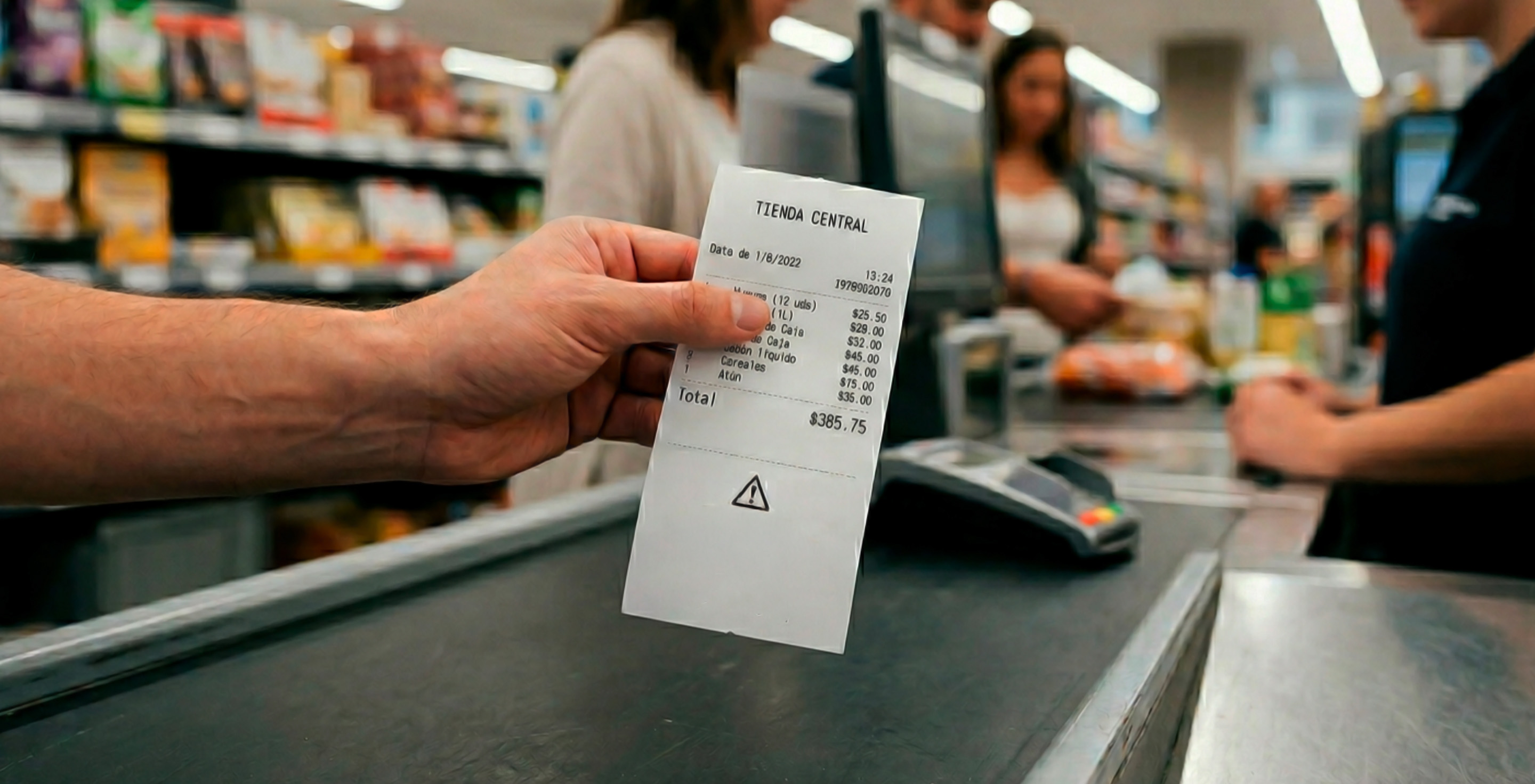 Más allá del riesgo: ¡Cuidado con el ticket! Evita el BPA, el disruptor hormonal que se esconde en tus recibos de compra